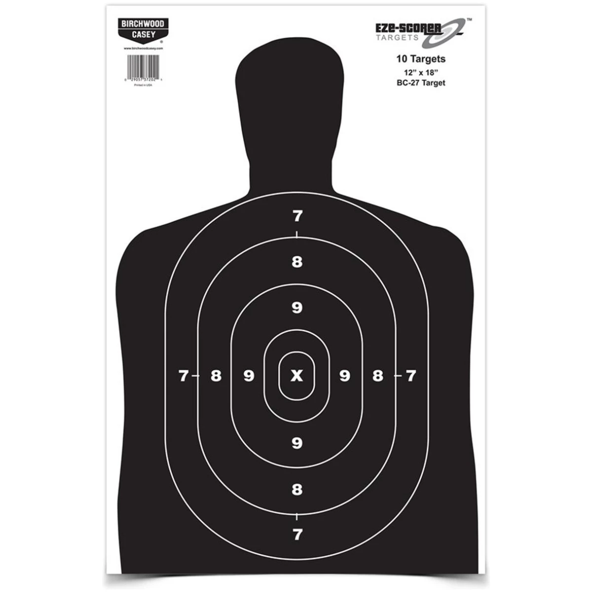 Bc-37005. Jpg - eze-scorer 12 x 18 bc-27 target - bc 37005