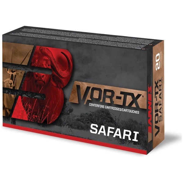 Barnes VOR-TX Safari Rifle .500 Nitro 570 gr Banded Solid FN 2100 fps - 20/box