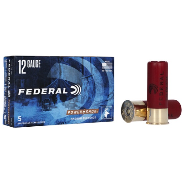 FED PWRSHK 12GA 2.75 12P 00BCK 5/250