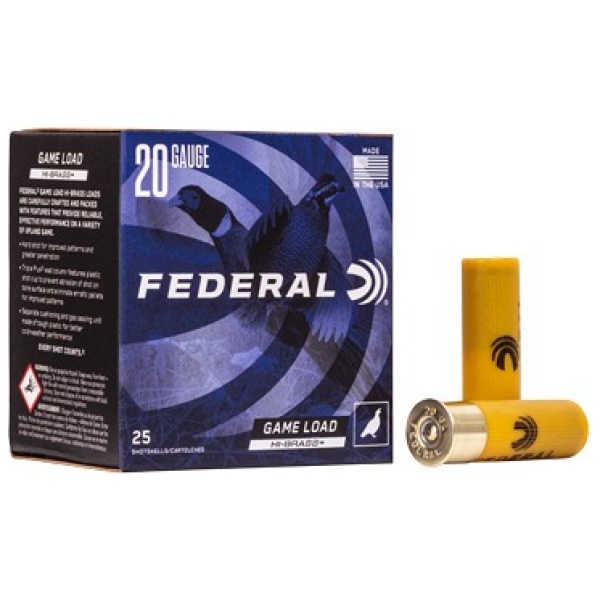 FED GMSHK 20GA 2.75" #7.5 25/250