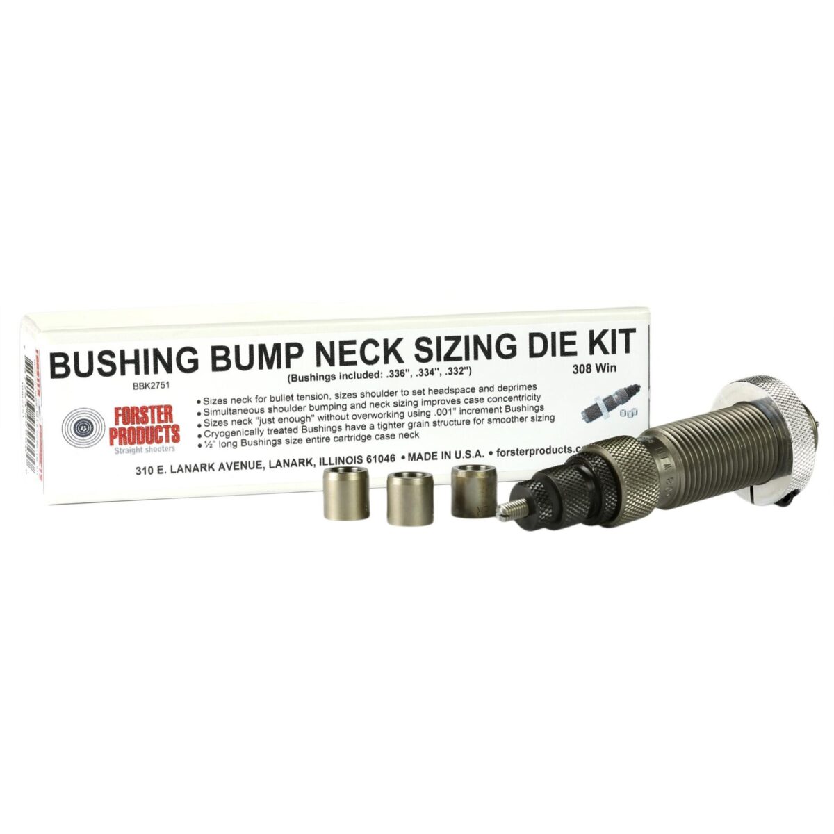 Fpbbk2251. Jpg - forster bushing bump kit 6x47 lapua - fpbbk2251