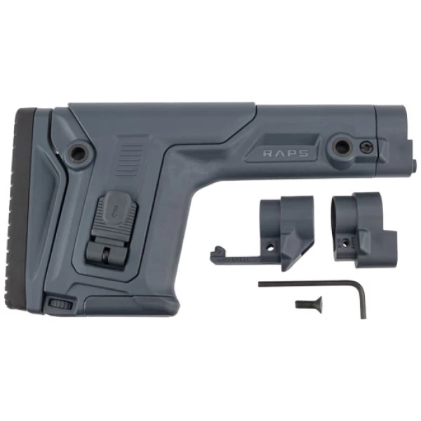 F.A.B. DEFENSE RAPID ADJUSTMNT - PRECISION STOCK GREY AR PLTFRM