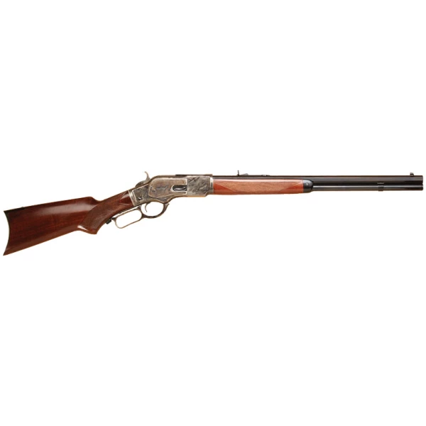CIMARRON 1873 SHORT RIFLE - 357MAG 20" OCT CC/BLUED PG WAL