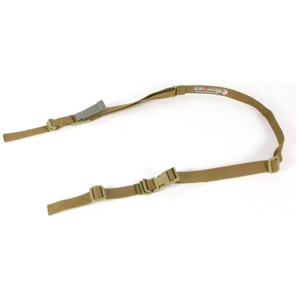 Blue Force Vickers 2-Point Combat Sling with Acetal Adjuster Coyote Brown