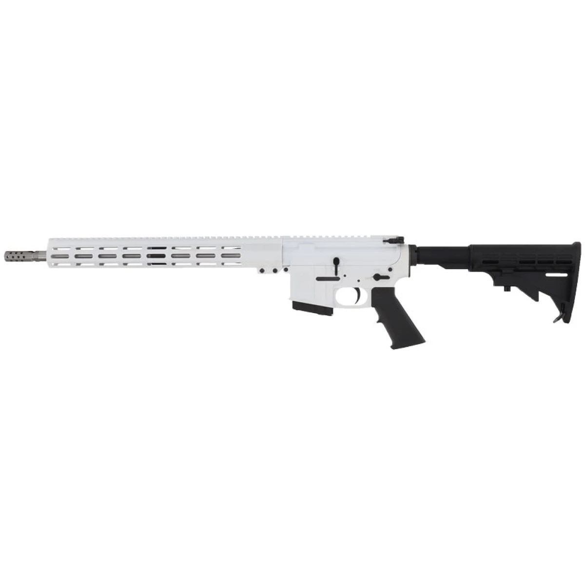 Gl15350sswht16_left. Jpg - glfa ar15 rifle 350 legend - 16" s/s bbl 5rd m-lok white - gl15350sswht16 left
