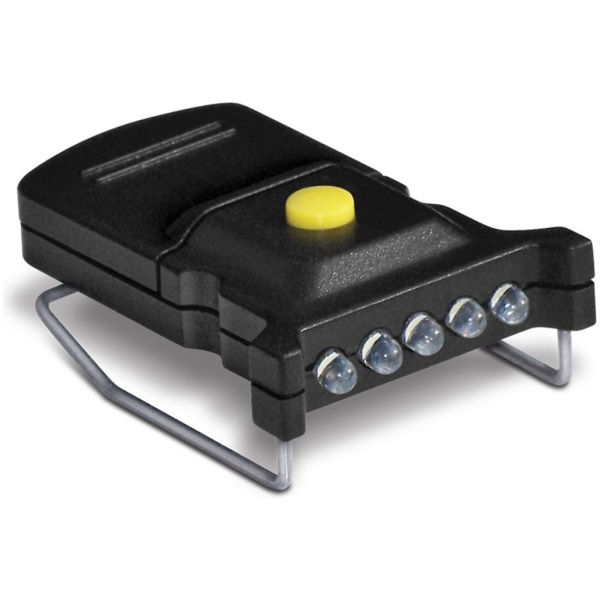 Cyclops  Mirco Hat Clip 5-LED Light - Green LED