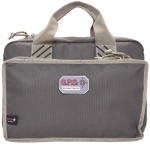 G-Outdoors Quad Pistol Range Bag with Mag Storage and Dump Cups FDE