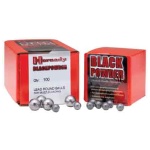 HORNADY .375 .36 CALIBER - ROUND BALL 100CT 40BX/CS