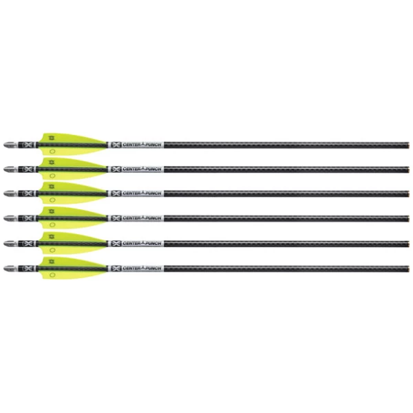 TENPOINT XBOW ARROW 20" EVO-X - CENTER PUNCH ALPHA NOCK HP 6PK