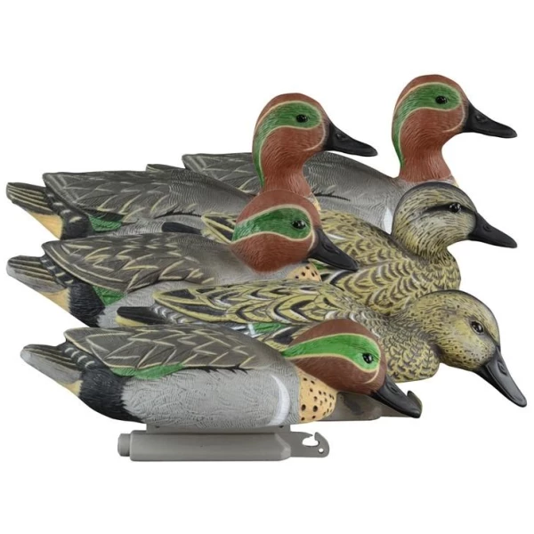 Higdon Outdoors Standard Green Wing Teal Foam Filled 6pk