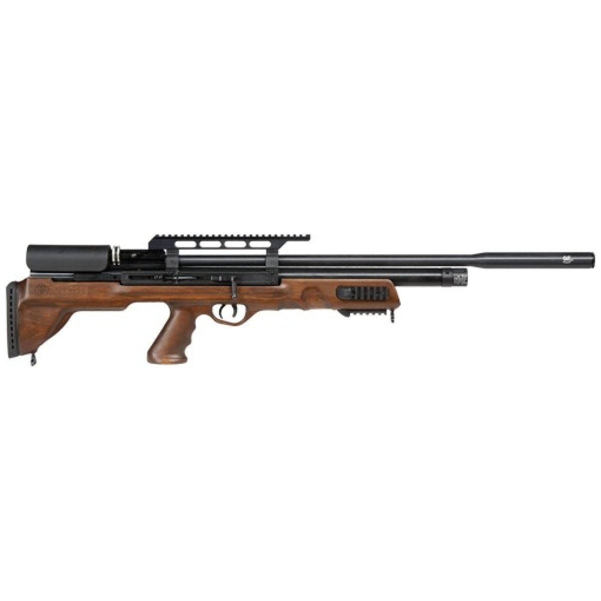 Hatsan bullboss. 25 pcp 1000 - fps black/wood w/2 mags - image 1