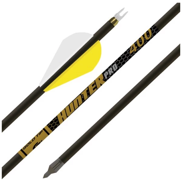 GOLD TIP ARROW HUNTER PRO 340 - 2" RAPTOR VANES 1/2DOZ