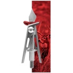 SIK 2-Blade Expandable SK2 Crossbow Broadhead 2-inch Offset Entry - Red/Silver