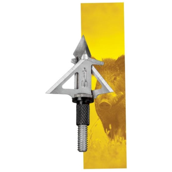 SIK 3-Blade Mechanical F3 Crossbow Broadhead - Silver