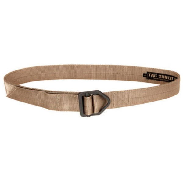 TacShield Tactical Riggers Belt 1.75" L 38" - 42" Tan