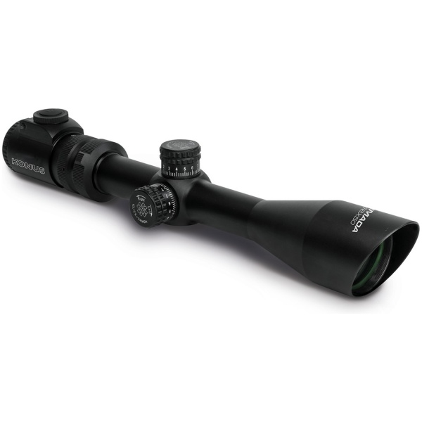 Konus Armada Rifle Scope 4x-16x50mm 30mm SFP German #4 Dual Illum - Black