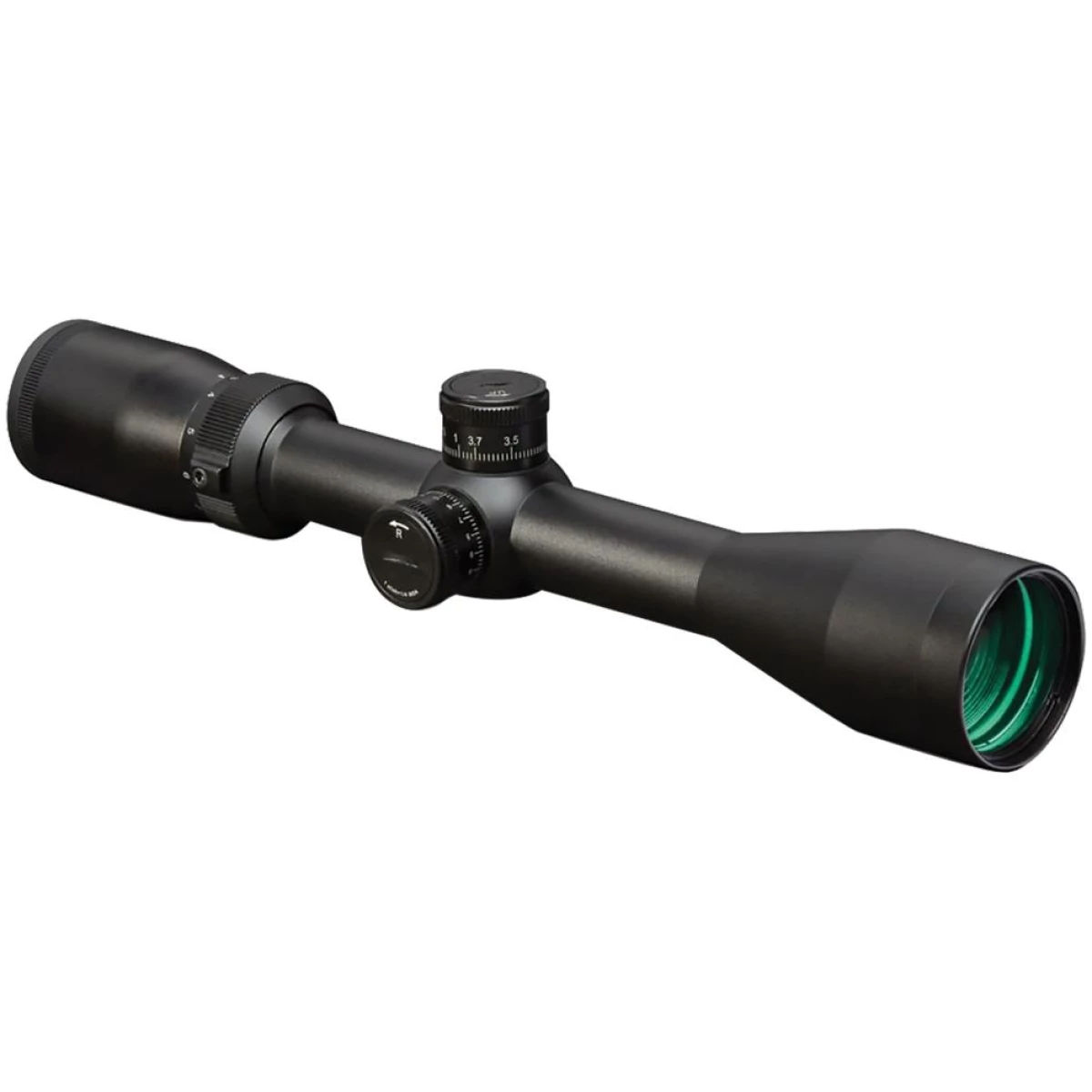 Kl7212. Jpg - konus-lx 350 legend rifle scope 3-9x40mm 1" sfp 30/30 duplex non illum black - kl7212