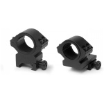 Konus 2-Piece Riflescope Rings 30mm & 1" (Insert-Style) - Matte Black