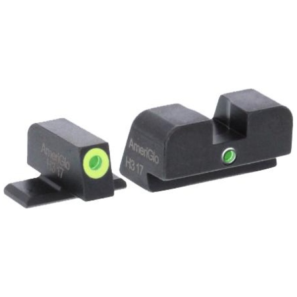 Green Tritium Lime Green Lumi Outline/Green Single Dot for Sig #8 height