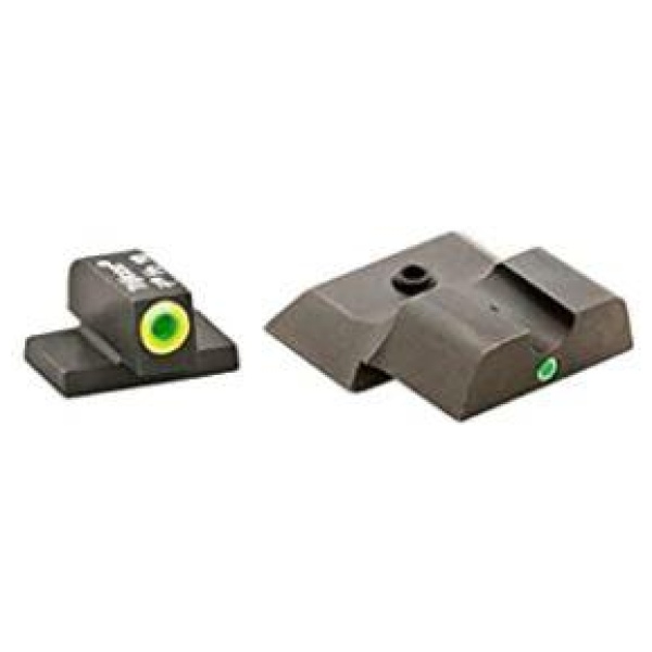 Green Tritium Lime Green Lumi Outline/Green Single Dot for S&W M&P Shield