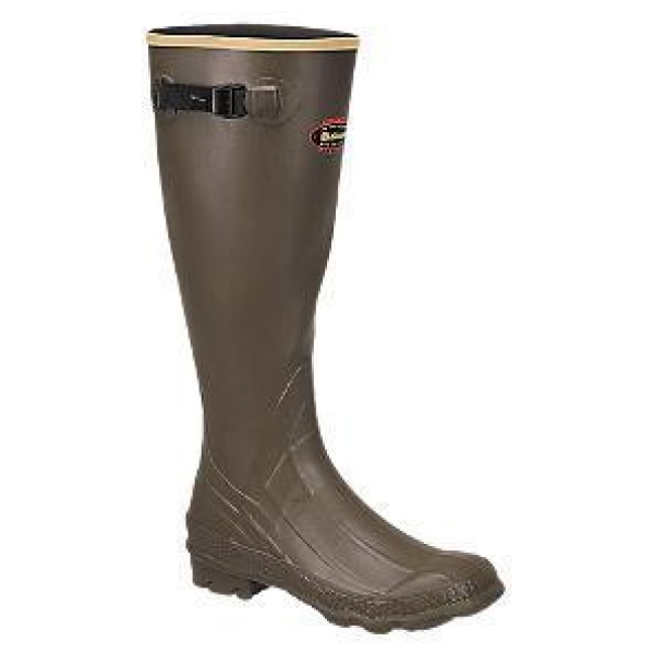 LaCrosse Grange Non-Insulated Rubber Hunting Boots - Olive Drab Green Size 10