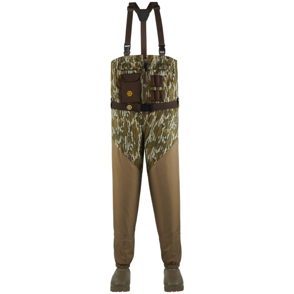 Lr72536310-1_1. Jpg - lacrosse alpha agility select waders front zip mossy oak bottomland 9 - lr72536310 1 1