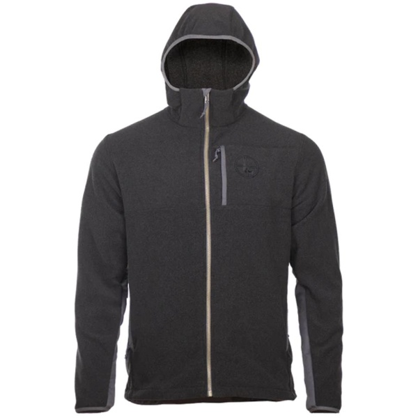 Leupold Make Ready Full Zip Hooded Fleece Iron Gray 2XL