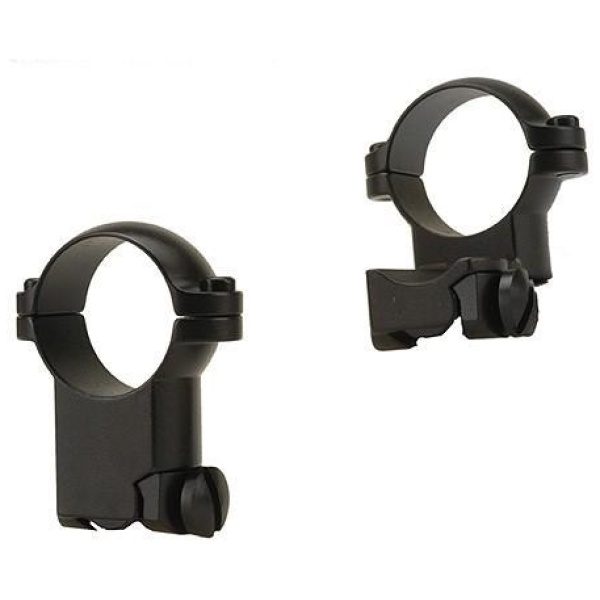 Leupold 2-Piece Extension Ringmounts - Ruger M77 1" High Matte Black - Ruger M77 1" Super High Matte Black