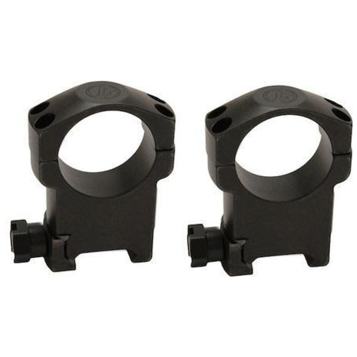 Lu60019. Jpg - leupold 2-piece mark 4 steel scope rings - 1" super high matte - lu60019