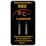 LUMENOK REPLACEMENT BATTERY - FOR LIGHTED BOLT NOCK 2PK