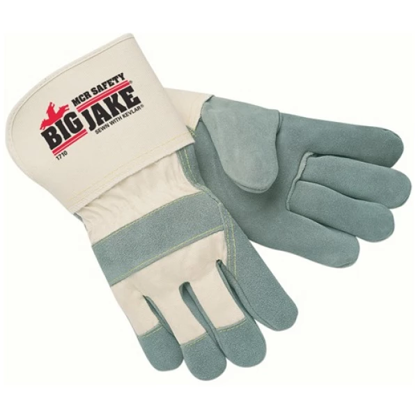 Big Jake Leather Palm, Gauntlet W/Kevlar