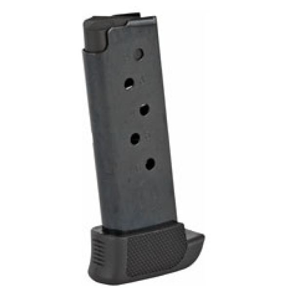 MAG RUGER LCP 380ACP 7RD BL W/EXT