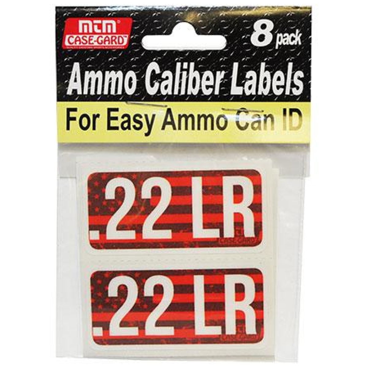 Mtcl22lr. Jpg - mtm ammo caliber labels 12 ga - 8/ct - mtcl22lr