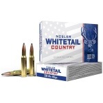 Nosler Whitetail Country Rifle Ammunition .308 Win 165gr SP 2800 fps 20/ct