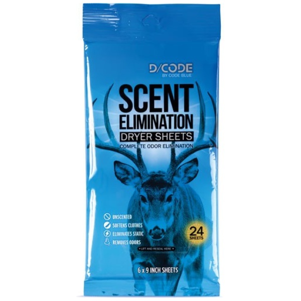D-CODE DRYER SHEETS 24-PACK