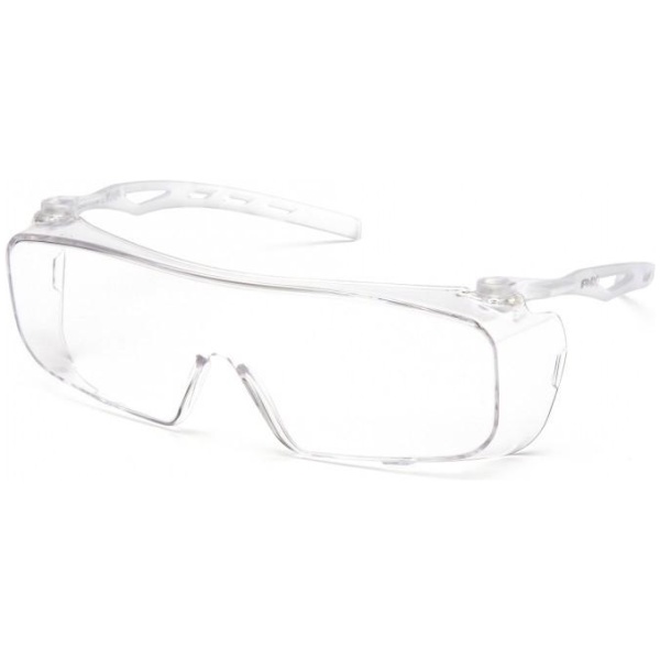 Pyramex Cappture Safety Glasses Clear with Clear Lenses