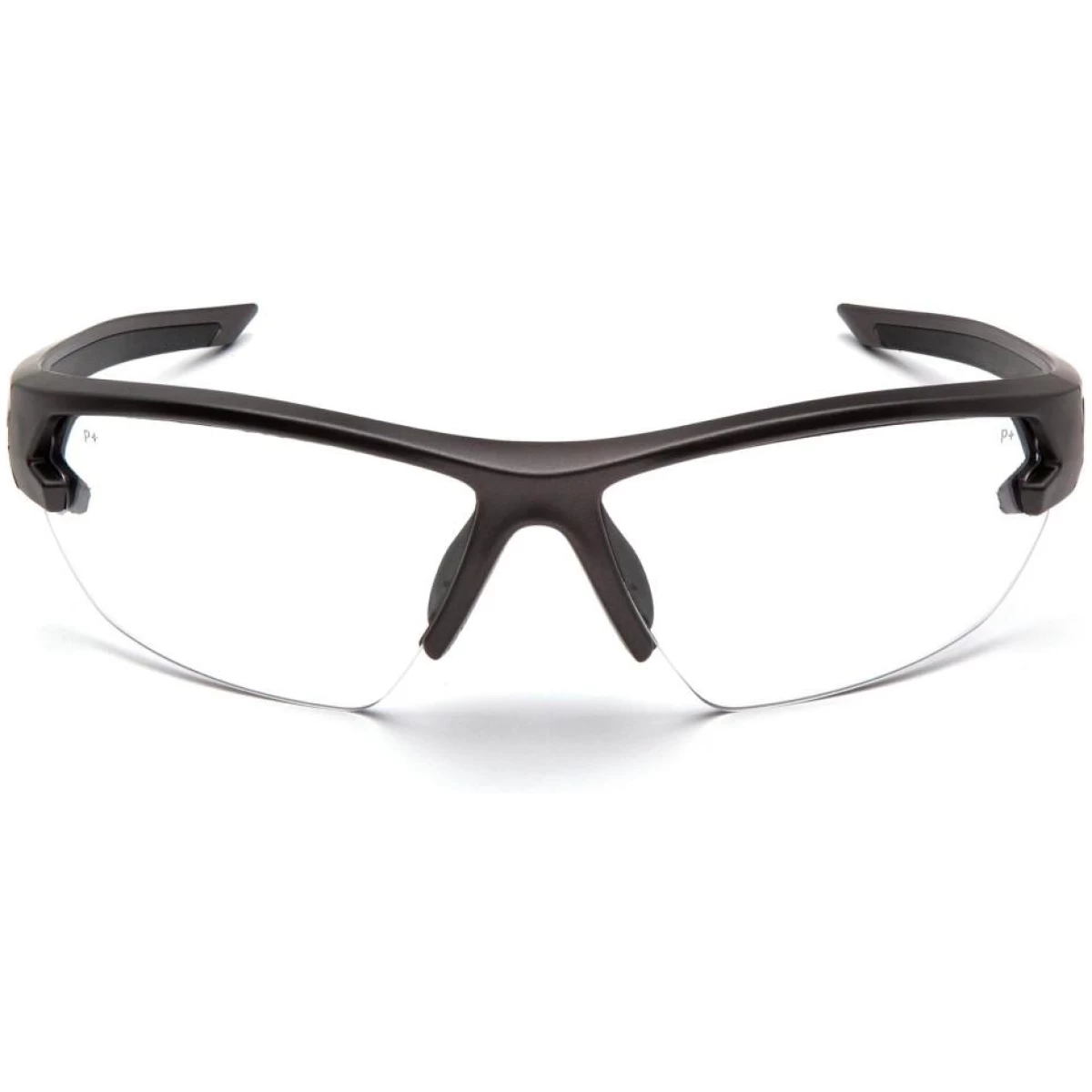 Pyramex venture gear semtex 2. 0 shooting glasses gun metal frame with clear anti-fog lens - image 1