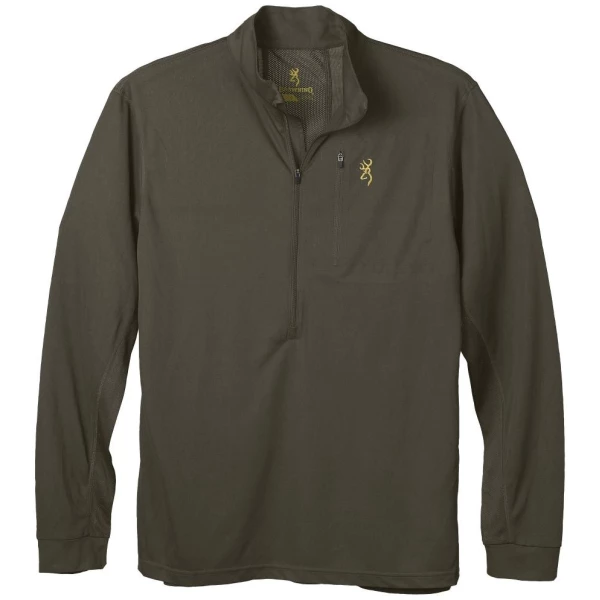 Browning Early Season 3/4 Zip Shirt Major Brown S