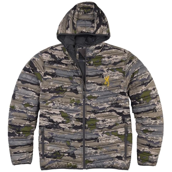 Browning Packable Puffer Jacket Ovix Camo S