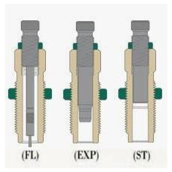 Redding Series-A 3-Die Set For Straight-Wall Cases .32 S&W/.32 H&R