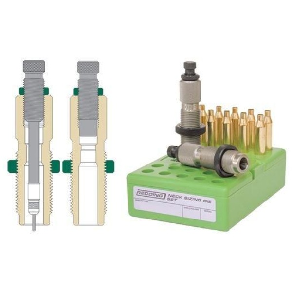 Redding Series B Full Length Die Set for Bottleneck Cases .224 Valkyrie