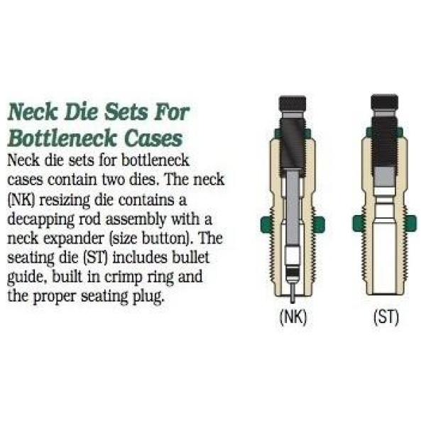 Redding Neck Die Set for Bottleneck Cases .20 Nosler