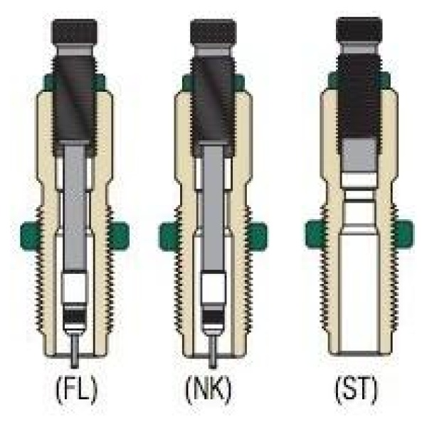 Redding Deluxe Die Set for Bottleneck Cases .224 Valkyrie