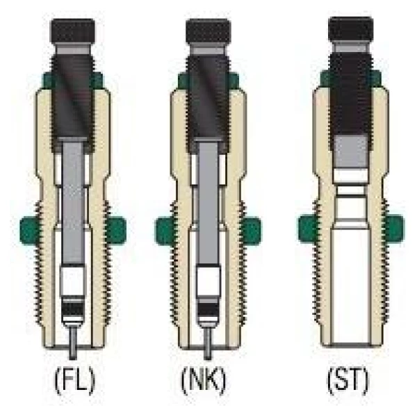 Redding Deluxe Die Set for Bottleneck Cases .224 Valkyrie