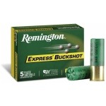 Remington Express Buckshot Shotshells 12 ga 2-3/4" 12 plts #0 1275 fps 5/ct
