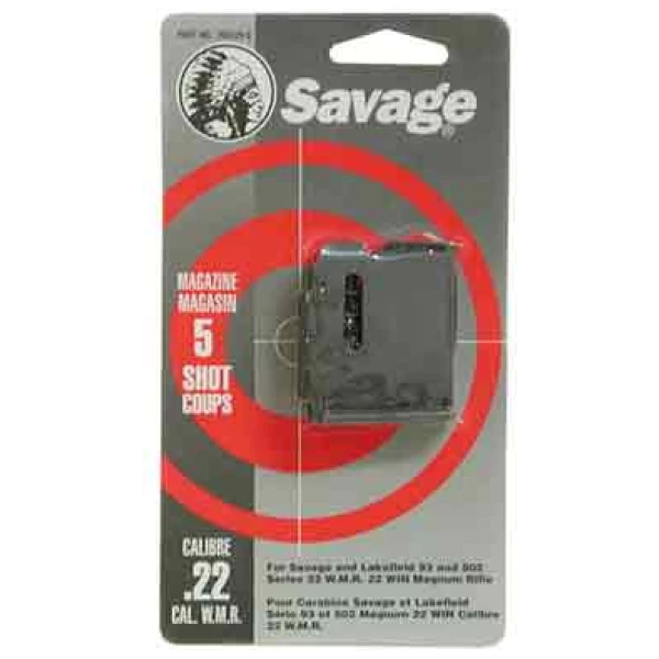 SAVAGE MAGAZINE 93 SERIES - .22WMR/.17HMR 5RD BLUED