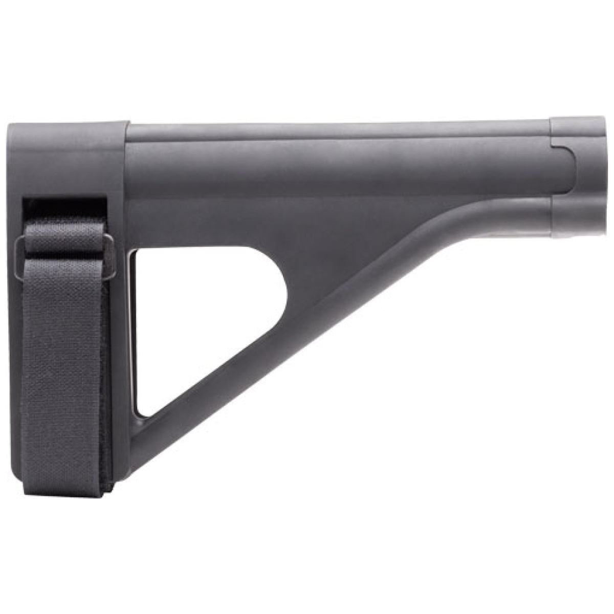 Sb tactical brace sob black - fits ar pistol buffer tubes - image 1