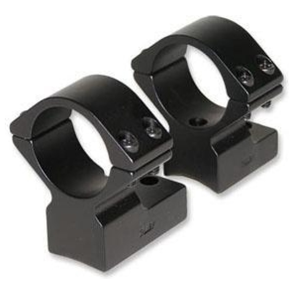 Talley Lightweight Alloy Scope Mounts - Black Anodized 1" - High Accumark - Magnum - Mark V (9 LUG)
