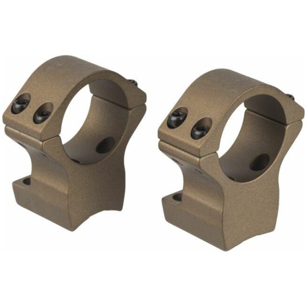 Talley Lightweight Alloy Scope Mount Combo Browning X-Bolt 1" Med - Hell's Canyon Bronze