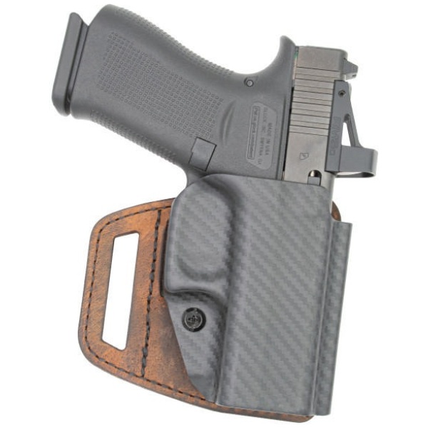 Versacarry V-Slide OWB Holster for Springfield Hellcat Pro Brown RH